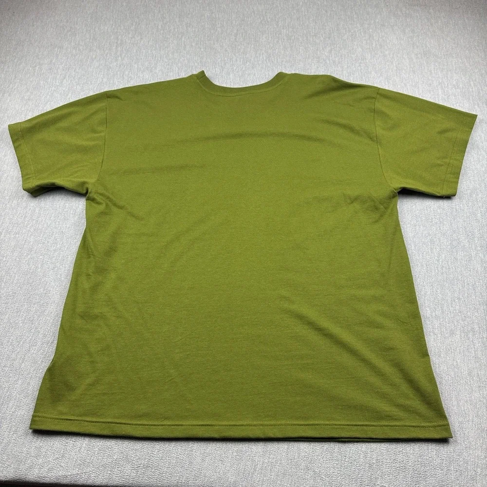 The North Face T Shirt Mens XL Green Short-Sleeve Evolution Box Fit Tee NWT